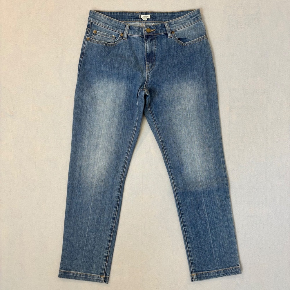 Roxy Womens Straight Leg Jeans Size 28 Medium Wash Blue Denim Casual Everyday